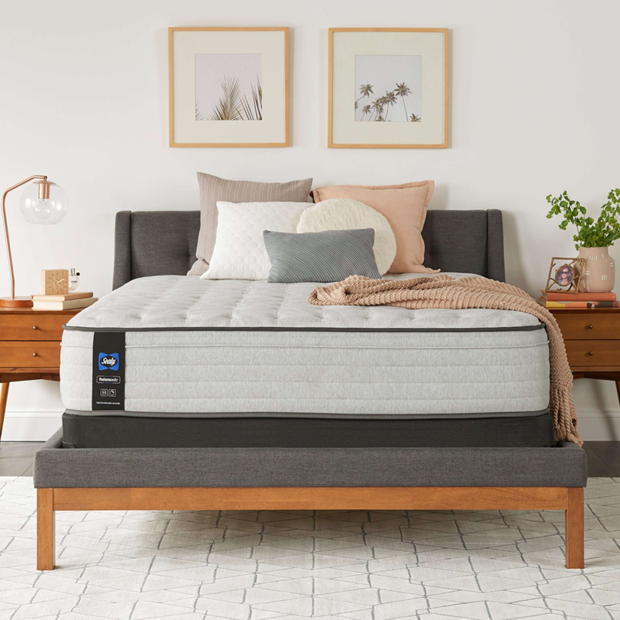 Sealy Diggens Soft Faux Euro Top Twin Mattress