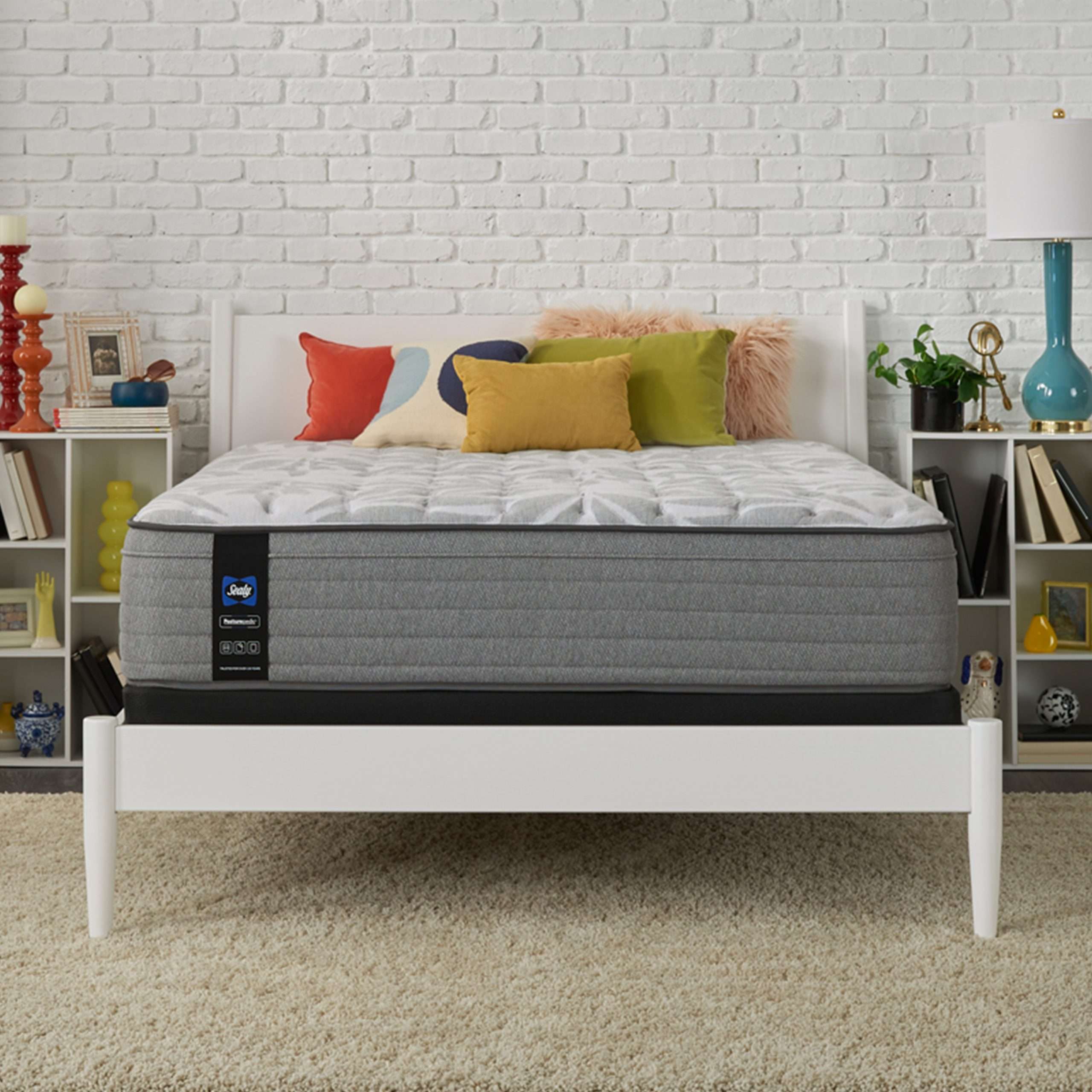 Sealy Dantley Firm Faux Euro Top Twin Mattress