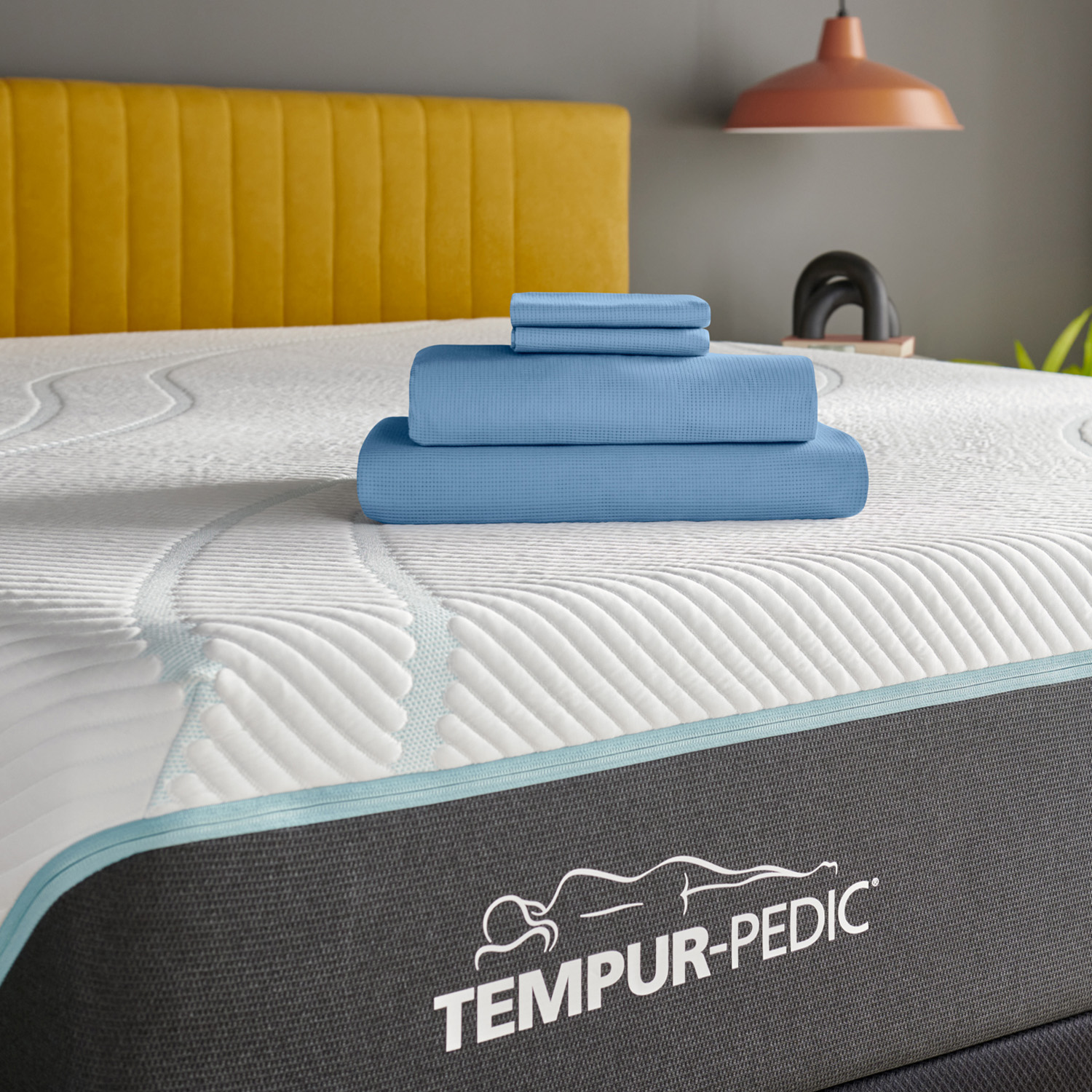 Tempur-Pedic TEMPUR ProAir Pillowcase Set Blue Azure Linens